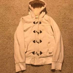 Roxy White Sparkly Winter Coat